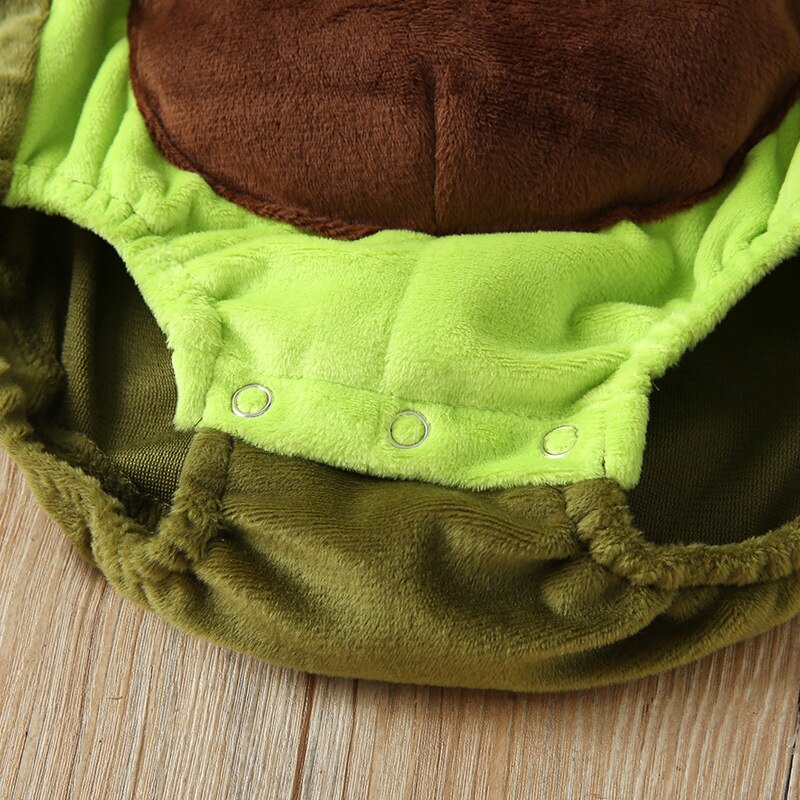 Bunvel Nette Jungen Mädchen Anzüge Avocado bilden Langarm Outfits Kleidung Strampler Herbst freundlicher Baby Gesamt Jumper Kostüm