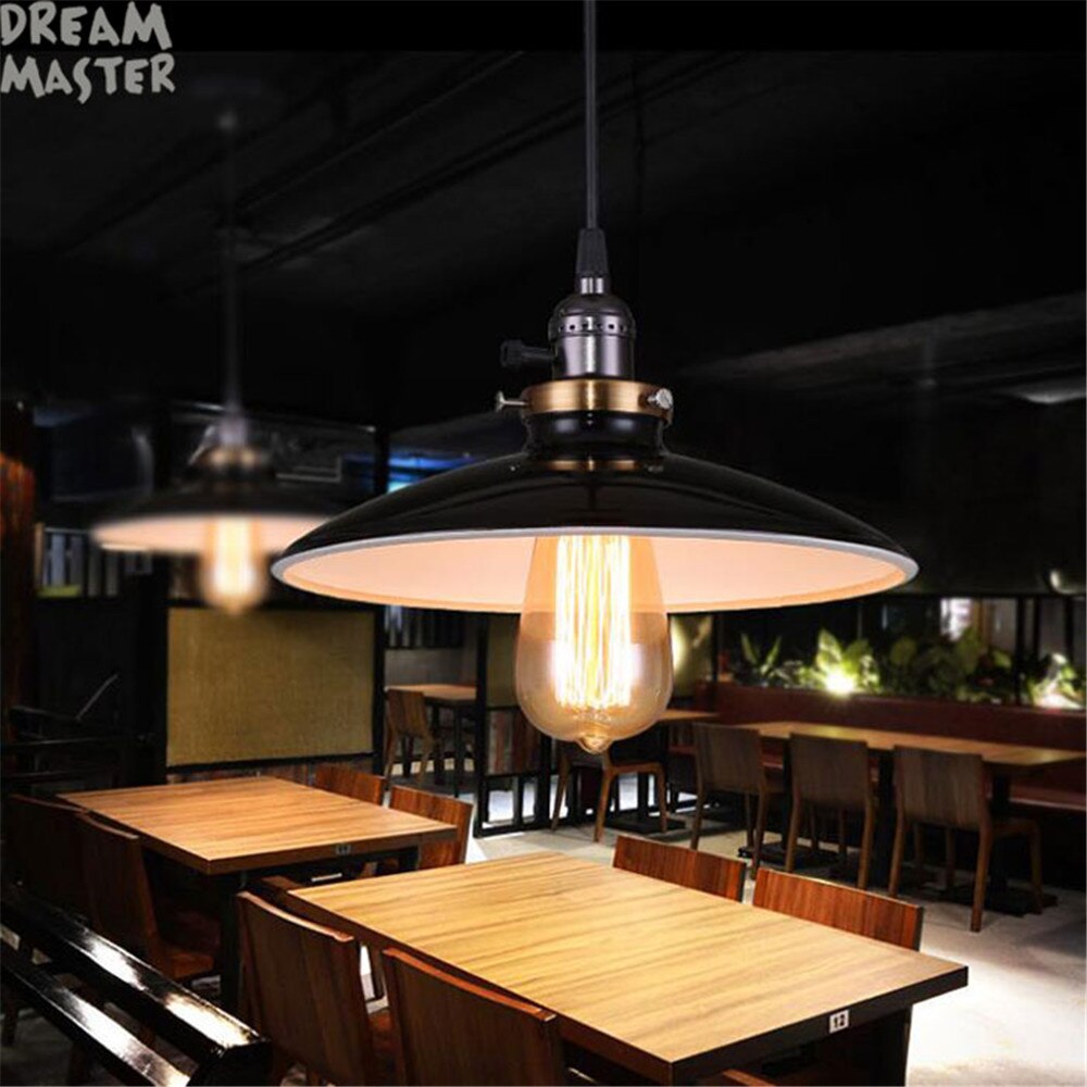 Nordique minimaliste lustres en métal lumière restaurant bar cuisine/salle à manger Luminaire moderne interrupteur lampe éclairage à la maison