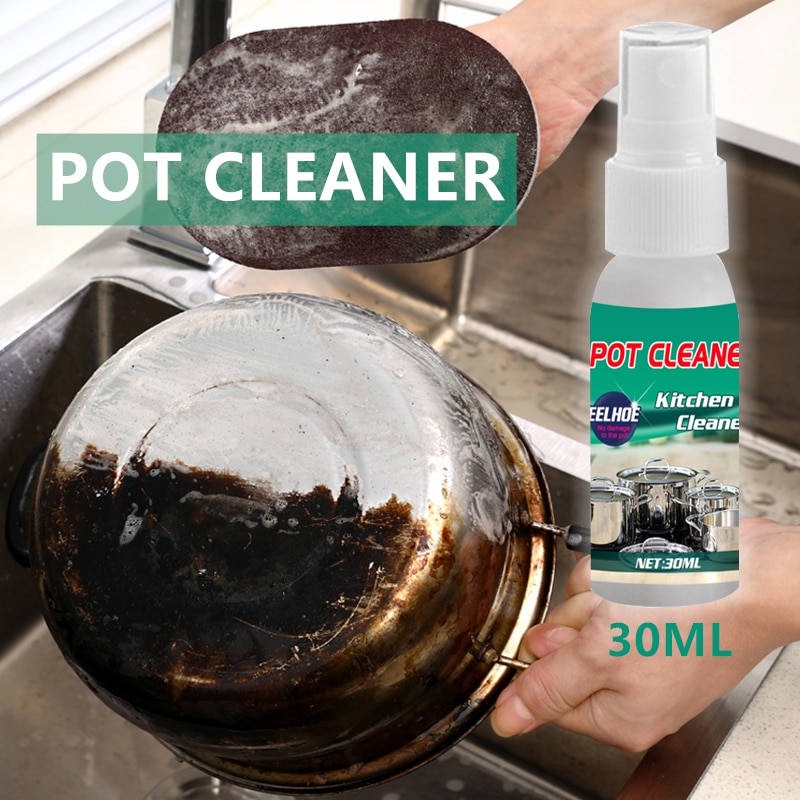 30Ml Keuken Pot Cleaner Vuil Roest Remover Verkoolde Roestvrijstalen Wok Pot Multi-Purposecleaning Roest Converter Ionische Tool TSML1