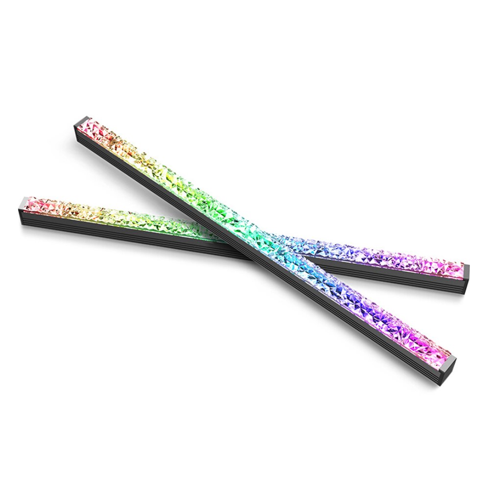 Addressable RGB LED Light Bar Lens ARGB PC Chassis Light Household Desktop PC Case Diamond Computer Safety Parts