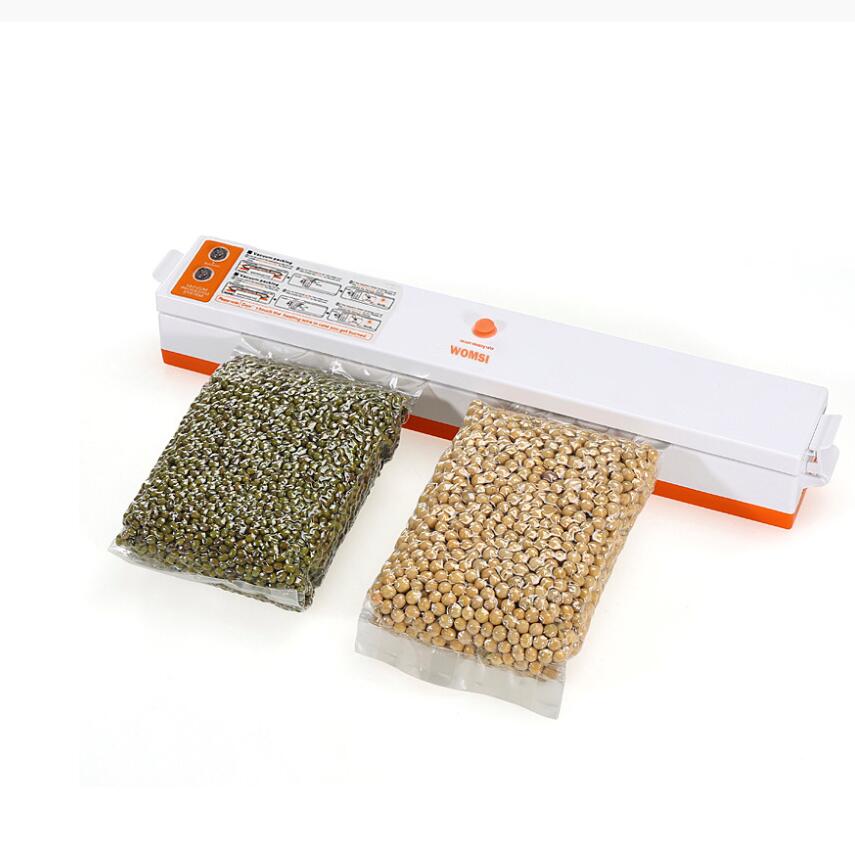 Binnenlandse Voedsel Vacuo Sealer Machine Afdichting Tool Houden Vers Voedsel Verpakkingsmachine Vacuüm Sealer Includ10Pcs Vacuüm Verpakker