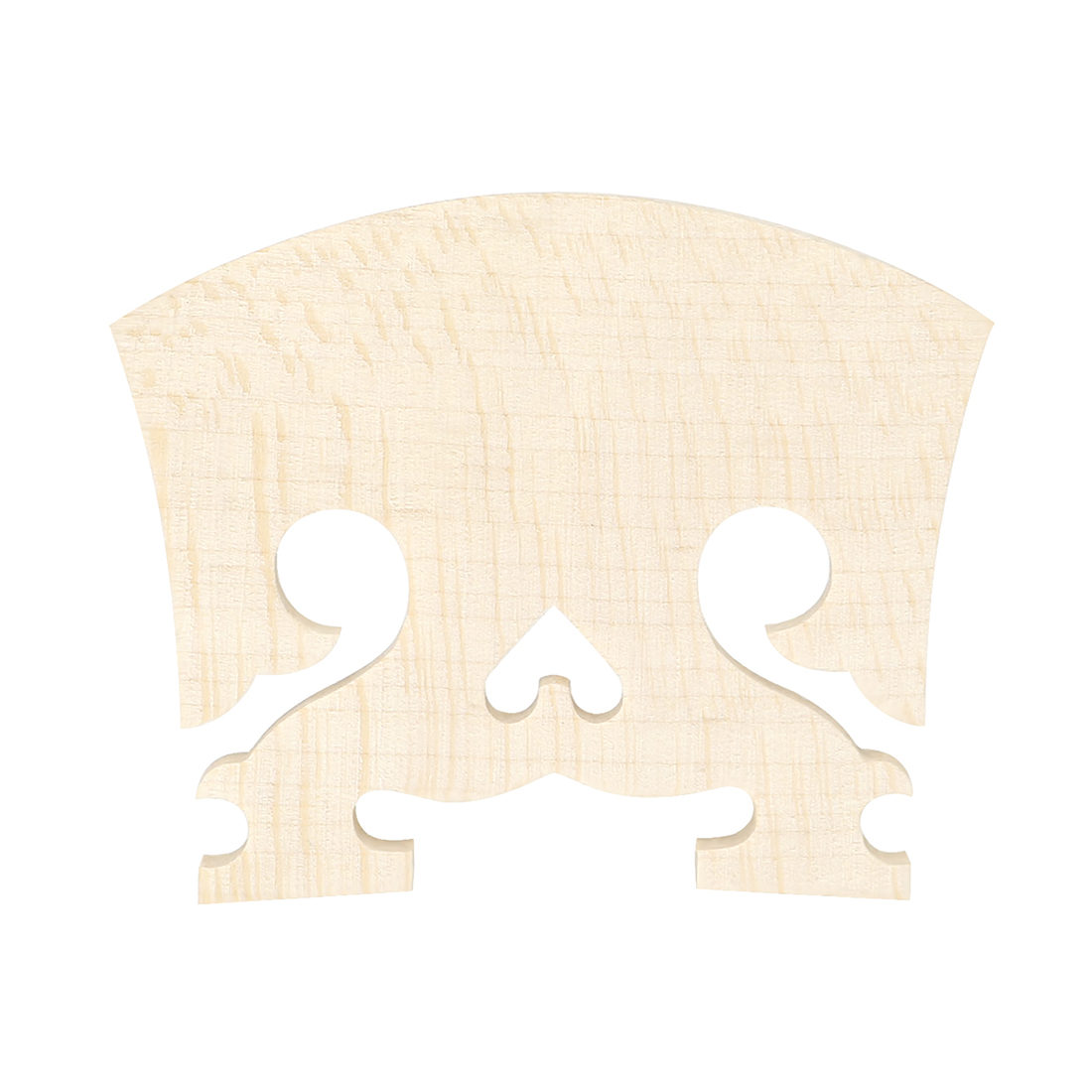 Juego de 10 Uds. De puentes de violín 4/4, instrumento de cuerda, piezas de violín, accesorios, puente de violín de madera de arce de 42mm, estilo barroco