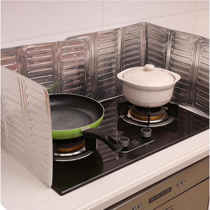 Olie Verwijdering Baffle Plaat Koken Isoleren Splash Proof Guard Gasfornuis Fornuis Verbranden Proof Board Keuken Tool Da