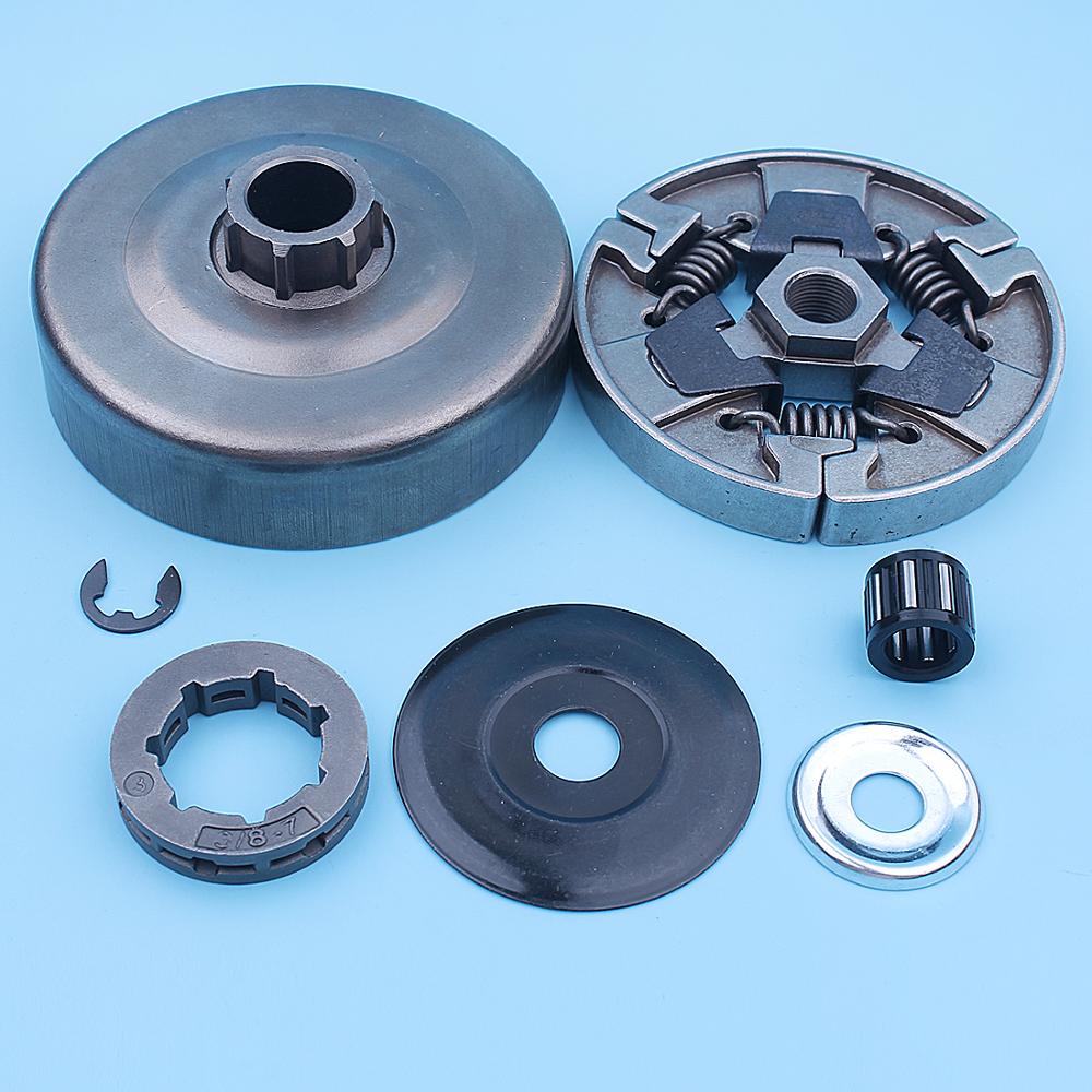 3/8"-7 Clutch Drum Rim Sprocket Kit For Stihl MS660 066 064 MS640 MS661 MS 660 640 Chainsaw Replacement Spare Parts