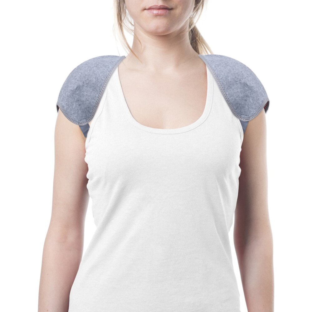 1Pc Warm Schouder Brace Bamboe Houtskool Schouder Ondersteuning Voor Sport Fitness