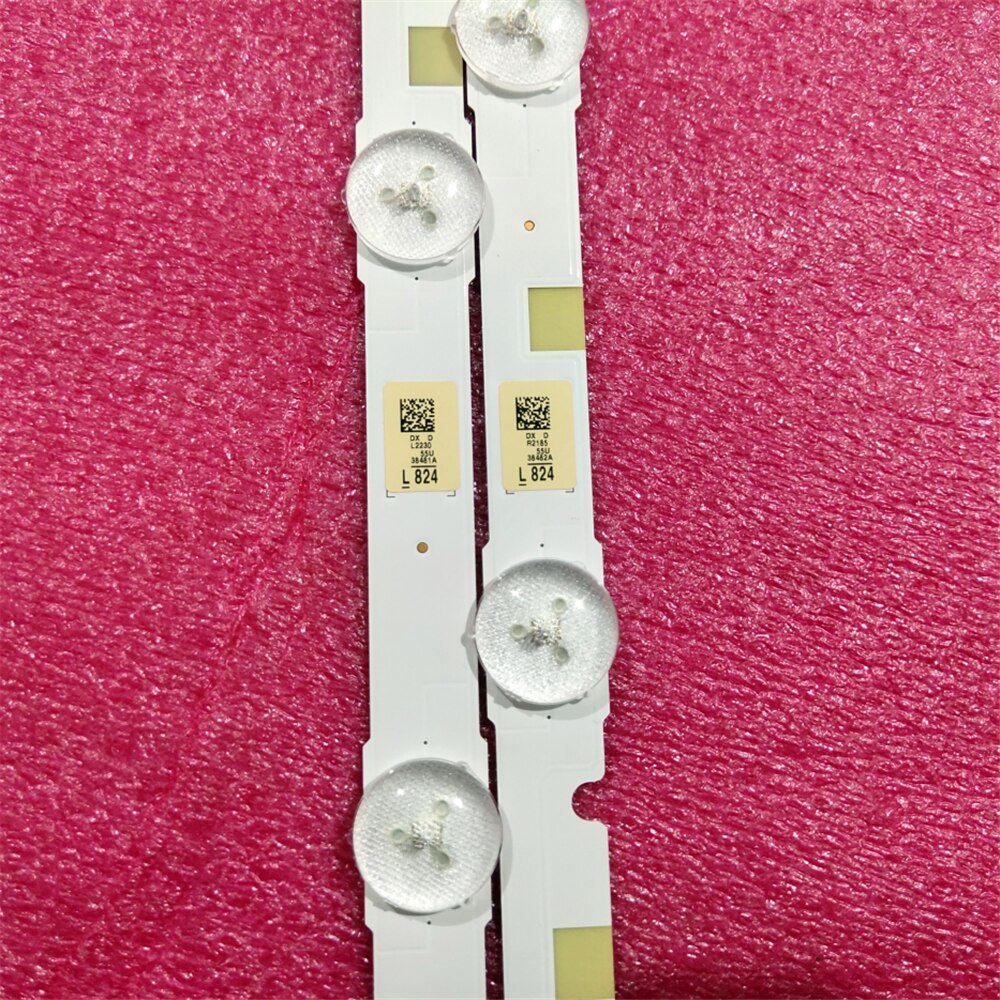 Led bakgrundsbelysning strip 14 lampa för samsung 55 "tv  un55 js 700df ue55 ju 6800 kxxu  ue55 ju 6800 v5 dr _550 scb_r 0 v5 dr _550 sca_r 0