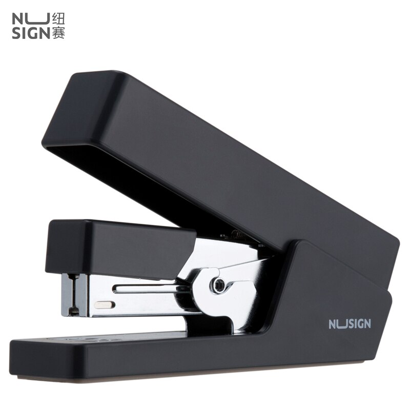 Deli Nusign Effortless Stapler 24/6 26/6 With 1000 Piece Staples Power Saving Paper Binding Mahine Stationery Office Supplies