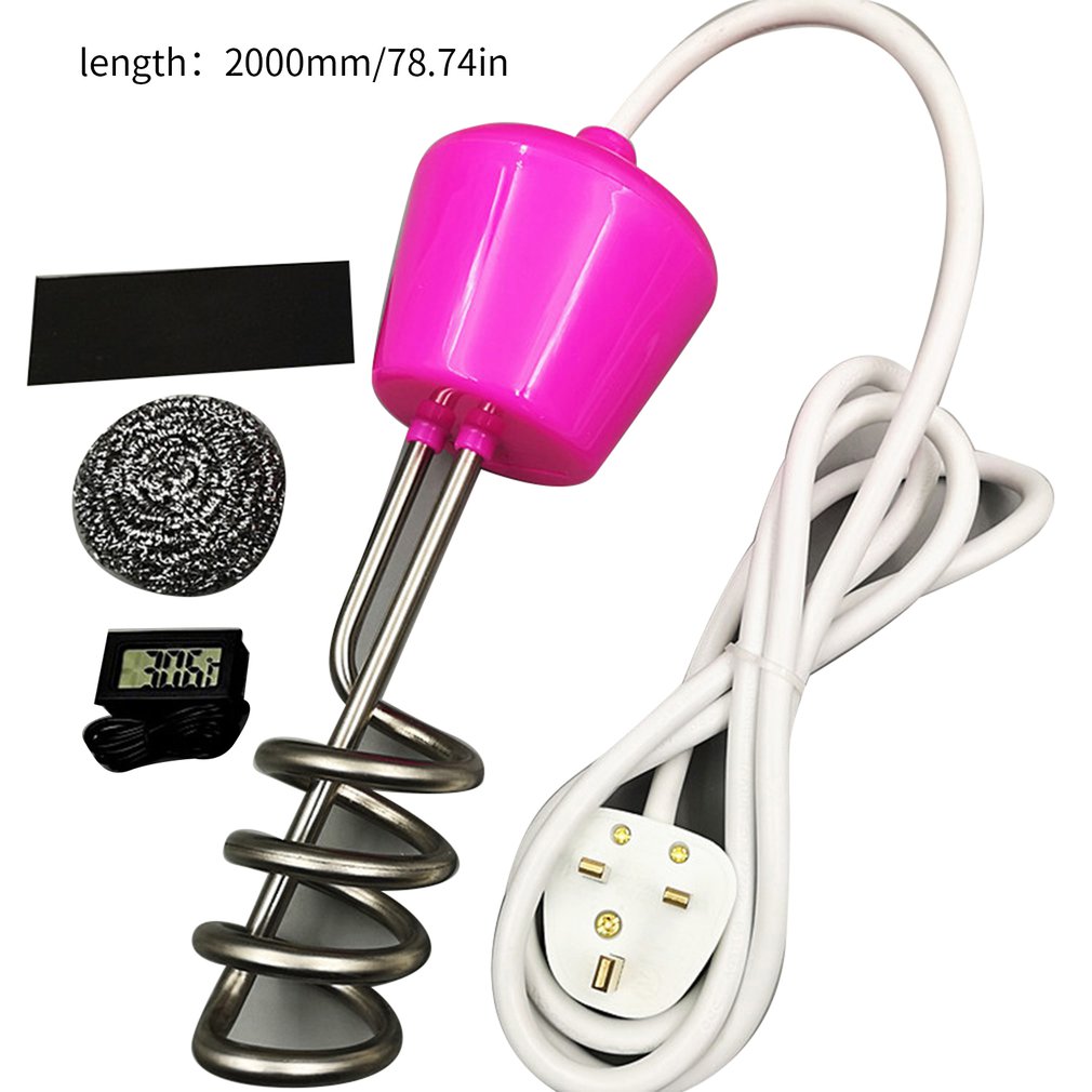 3000W Electric Floating Speed Immersion Boiler Bath Tub Water Heater and Cable