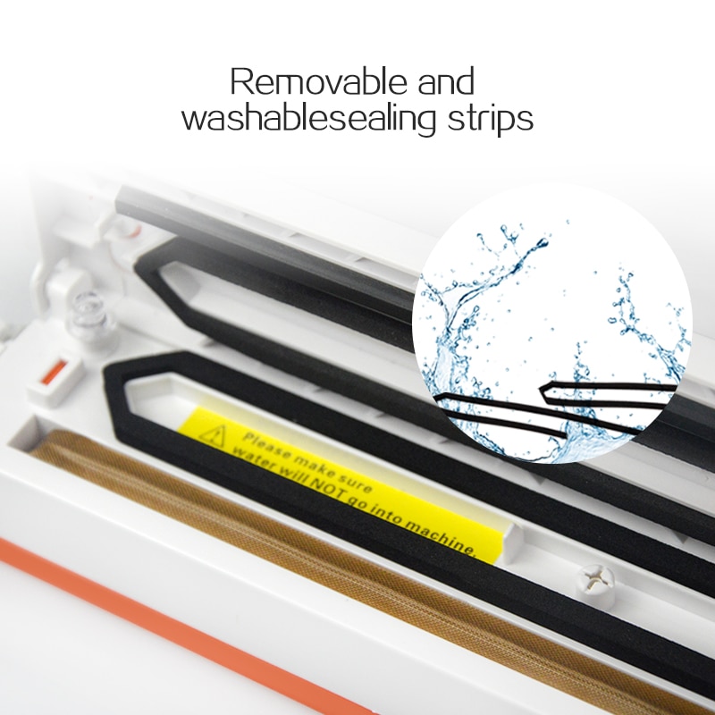 TINTON LEVEN 220 v/110 v Huishoudelijke Food Vacuum Sealer Verpakking Machine Film Sealer Vacuüm Verpakker Inclusief 15 stks tassen