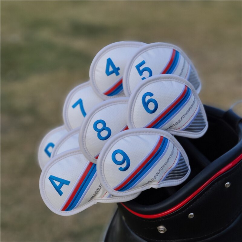 Golf Verein Kopf Startseite WGC Welt Meisterschaft Brauch Eisen Startseite Startseite Putter Startseite 135UT Holz Verein Kopf Startseite ゴルフ ヘッドカバー: 9pc Bügeleisen 4-9PAS