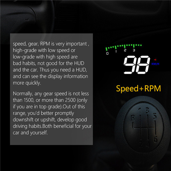 3.5 A900 HUD Head-Up Display for Enhanced Driving Safety