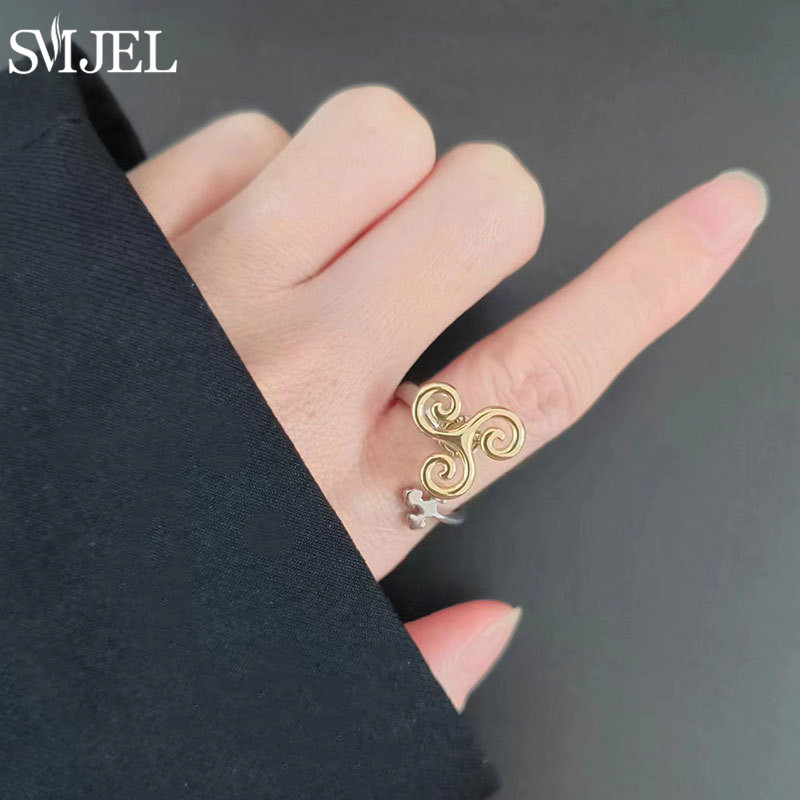 Sunflower Anxiety Ring Fidget Spinner Rings for Women Cute Butterfly Hummingbird Charms Finger Ring Anti Stress Rotate
