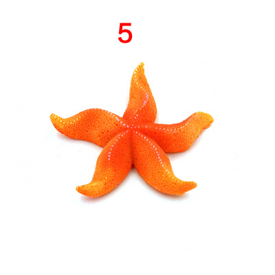 Symulacja akwarium żywe żywiczne ozdoby koralowe sztuczny koral ozdoby akwariowe kolorowe koralowe ozdoby akwariowe: Czerwony