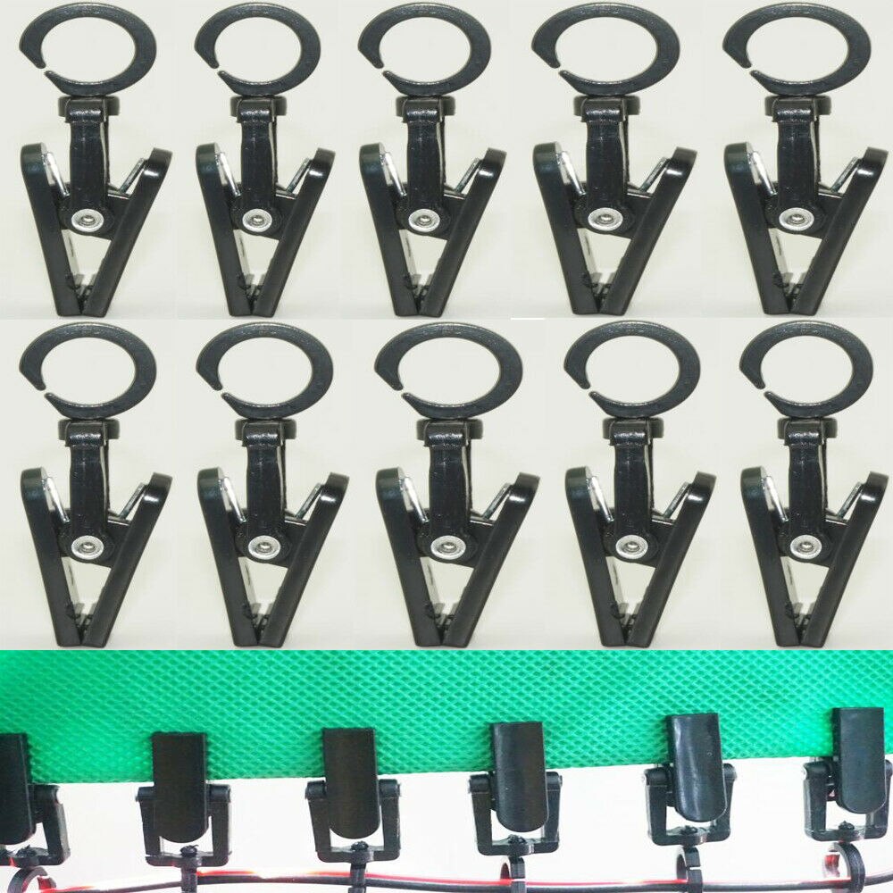 Super Rv ,Klippy Klip, Luifel Hanger Clips Voor Touw Verlichting, 20 Per Verpakking