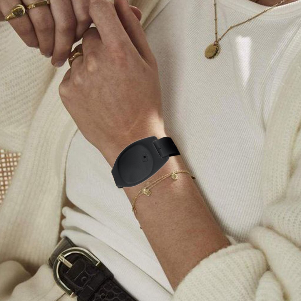 3pc vuxen barn flytande armband handdispenser handtvättgel med hela desinficerande engångs silikonarmband utomhus