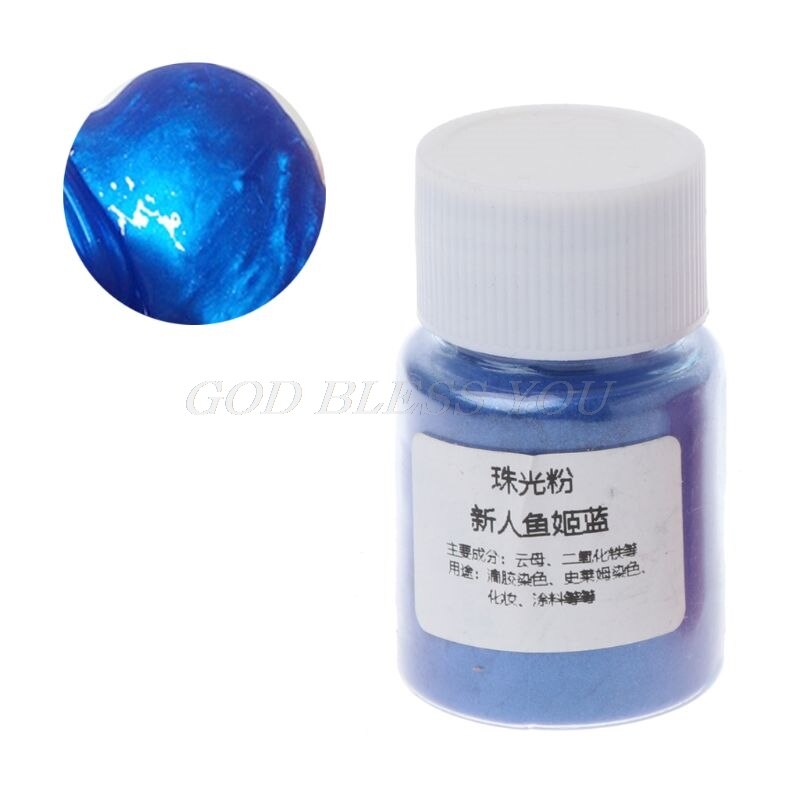 Résine colorant poudre Mica perle Pigments Colorants cristal boue résine fabrication de bijoux décor étincelle: 6