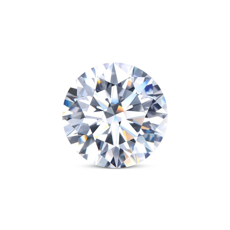 6,5mm IJ farbe verlieren Moissanite 1ct Runde Brillant Ausgezeichnete schneiden verlieren stein labor diamant Ring Material