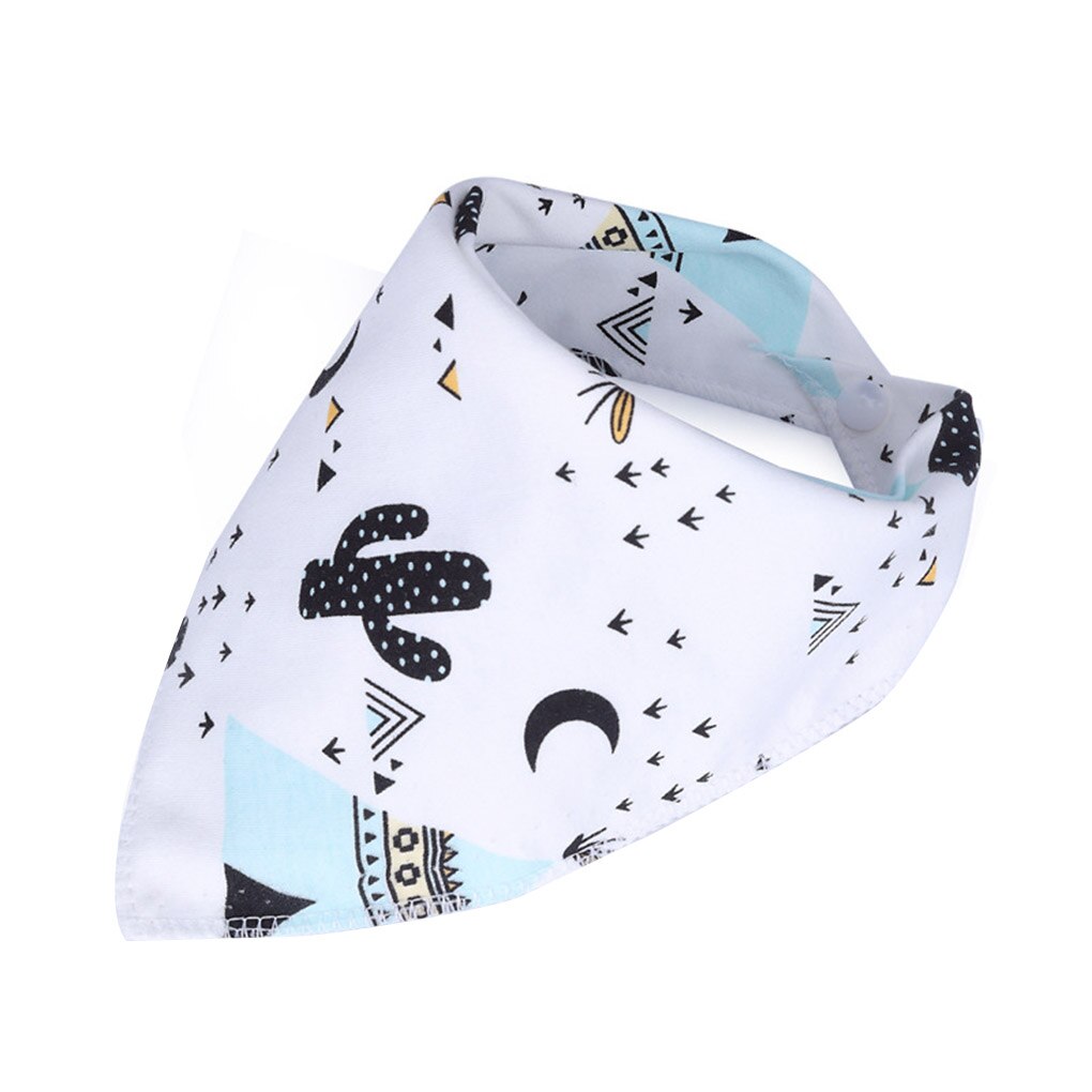 23 Kleuren Cartoon Leuke Baby Kids Zakdoek Baby Zacht Katoen Kwijlen Speeksel Handdoek Herbruikbare Peuter Gedrukt Bib: NO.15