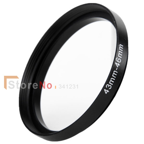 43-46mm 43 tot 46mm metalen step up ringen lens adapter met tracking nummer