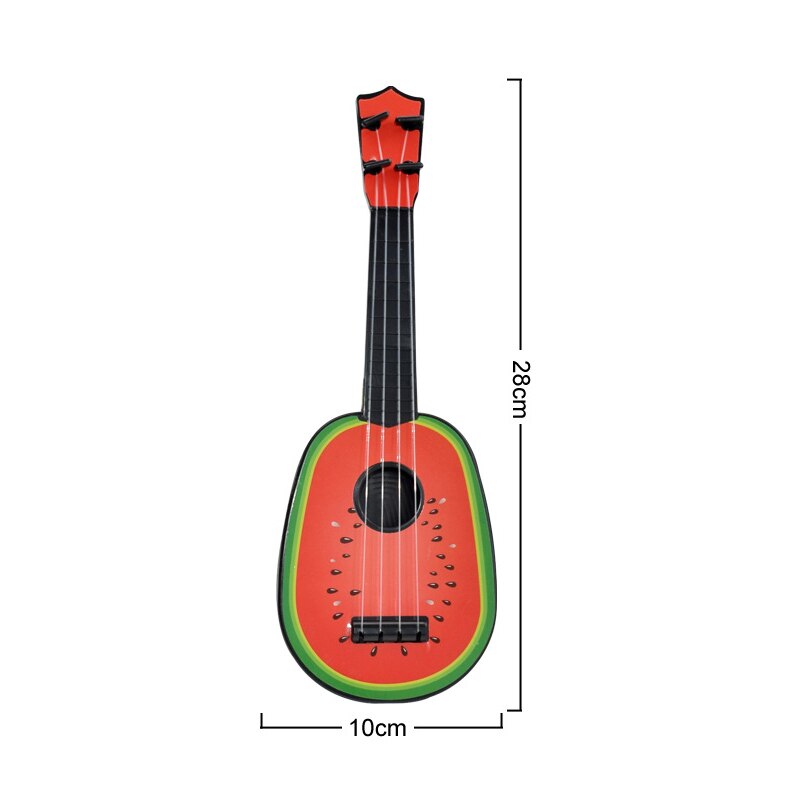 Baby Toys Beginner Classical Ukulele Guitar Educational Musical Instrument Toy for Kids Funny Toys For Girl Boy: I 28CM