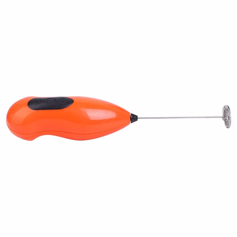 Mini mezclador eléctrico portátil con mango de 21,5 CM de Fry's Store, batidor de leche, batidor de huevos, batidor de espuma, batidor, batidor de color al azar