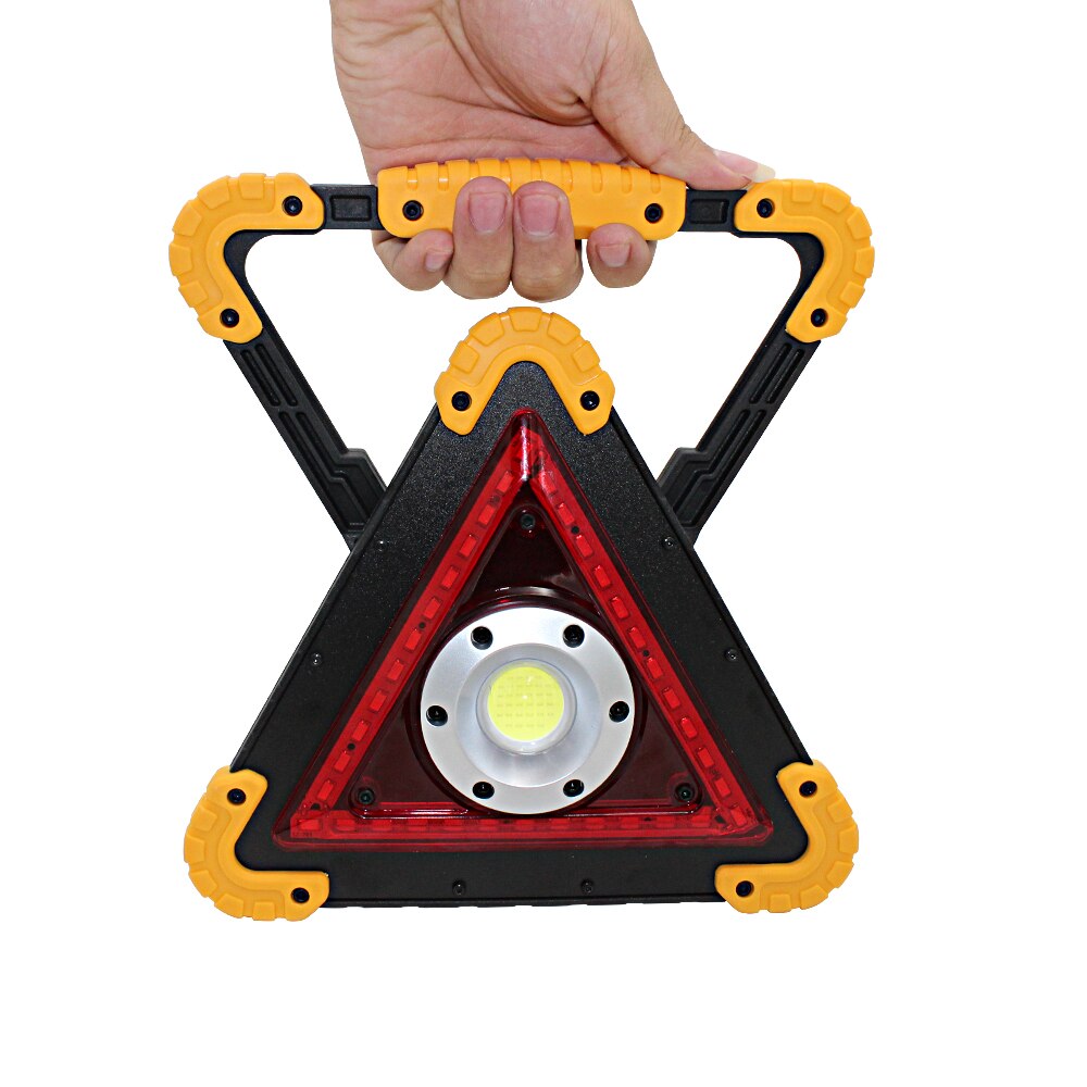 COB LED rechargeable camping lantern flashlight worklight 18650 portable spotlight Searchlight led working light Warning lampe