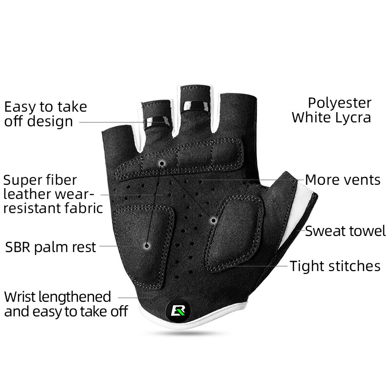 Gants Scooter Gants Vélo ROCKBROS Hommes - Doigts Entiers