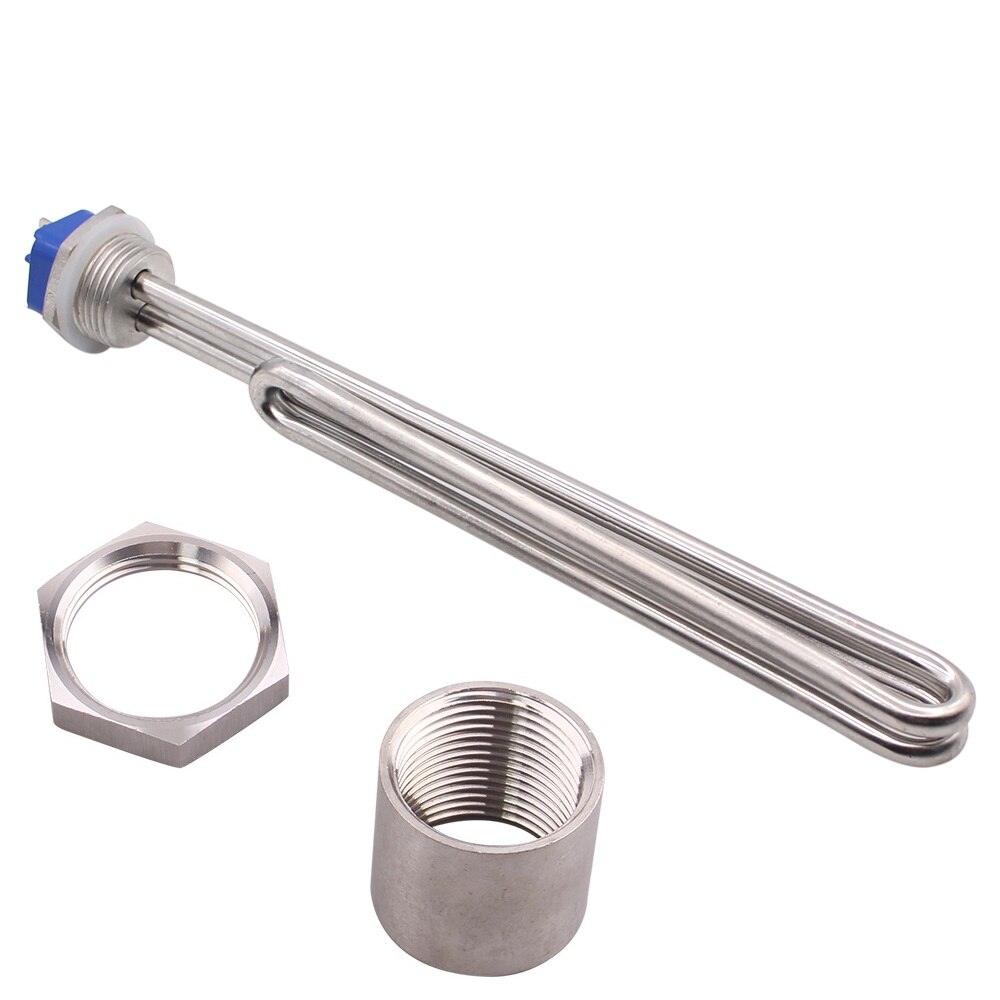 AIICIOO 1 INCH NPT Thread Foldback Screw In Heater Tubular Element for Homebrew 240v 5000w: as the picture shown