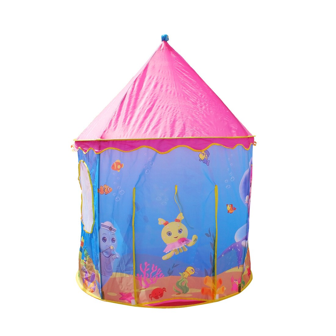 100x100x135cm jouer tente Portable pliable Tipi Prince pliant tente enfants garçon château Cubby jouer maison enfants tente extérieure: D-Mermaid Princess