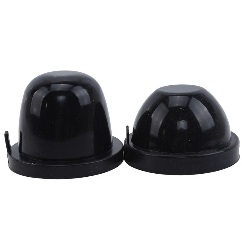 2 Stks/set Zwart Rubber Behuizing Seal Cap Stofkap Voor Auto Led Koplamp 80*52 Mm En 85*52 Mm