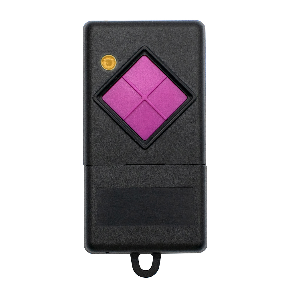 Dickert MAHS433 433 MHz MAHS433-01 MAHS433-04 Garagentor-Fernbedienung, rosa Taste, LED, orange, 433,92 MHz Sender