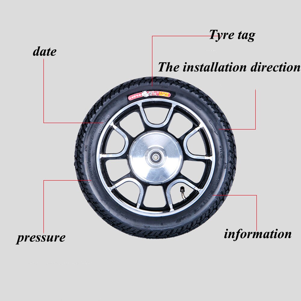 16x3.0 Tire Electric Bicycle Motorcycle CST Anti-skid Rhinoceros 75-305 Inner and Outer Tyre