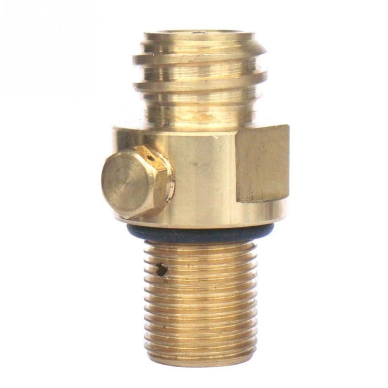 1 pc CO2 Tank Messing Pin Valve Soda Water Inflatie Pin Valve