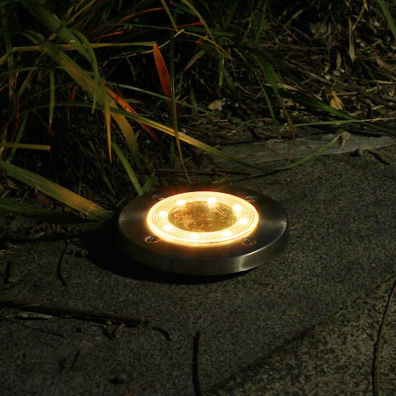 2PCS LED Solar Garden Lights Solar Powered Lamp Outdoor Waterproof Led Landscape Lighting Pathway Patio Yard Lawn Decoration