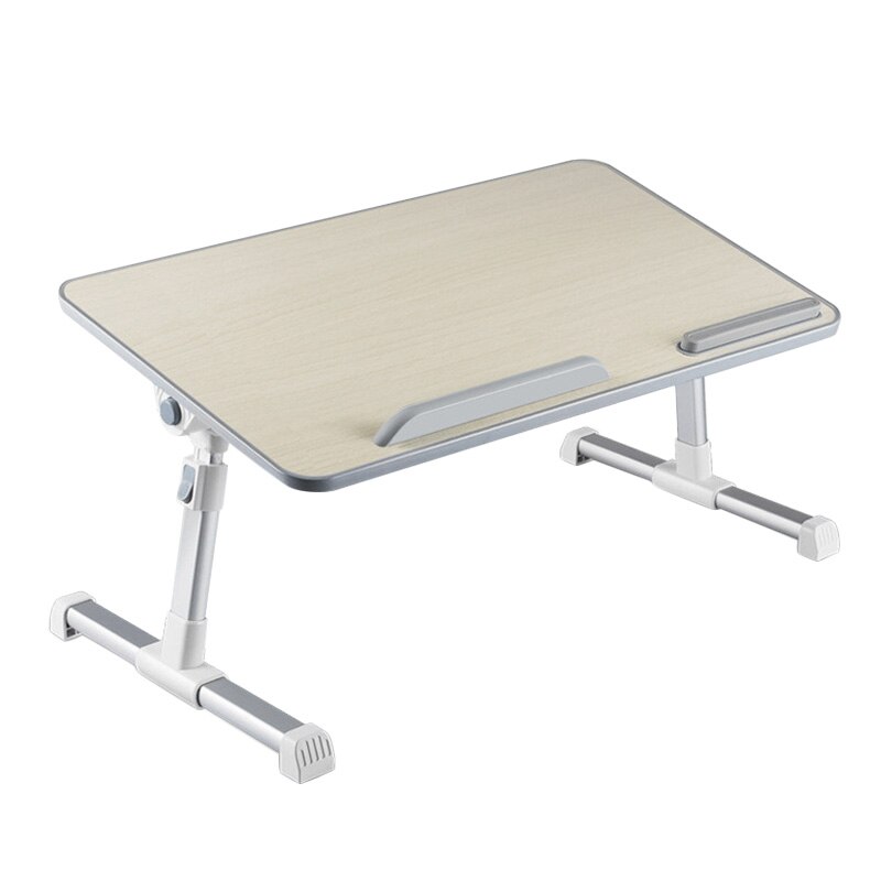 Bureau pliable pour ordinateur Portable, réglable sous plusieurs angles, lit sur pied, bureau d&#39;étude: GRAY
