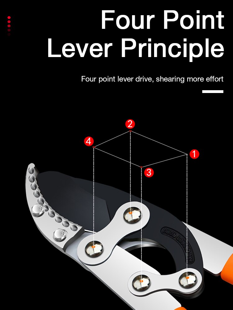 DTBD Garden Tree Pruning Shears High Branch Pruning Tool Ratchet Secateur Long Telescopic Handle Fruit Picker Pruner Scissors