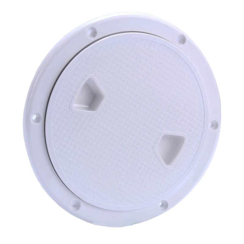 6 inch Round Hatch Cover Deck Plate Non Slip Inspection for Marine Boat Kayak Canoe: Default Title