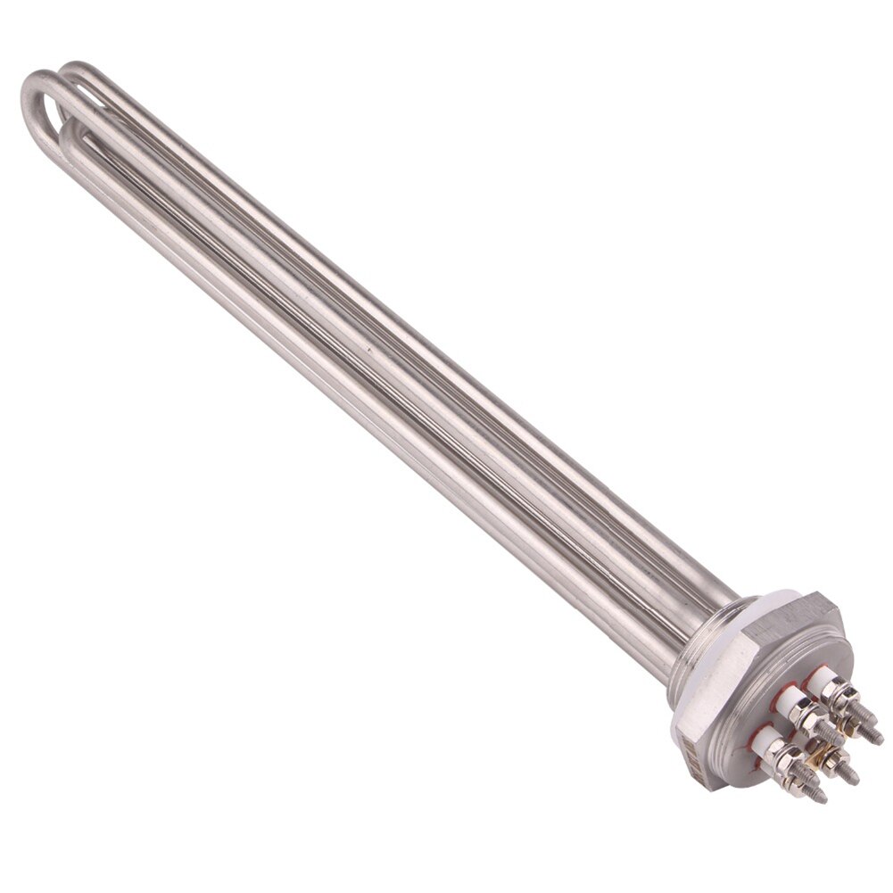 Bsp DN32/DN40 Draad Rvs Elektrische Verwarming Pijp Element Vervanging Elektrische Verwarming Element Tri-Clamp Aansluiting