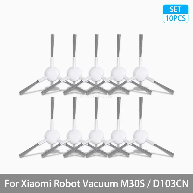 Piezas de repuesto para Robot aspirador Xiaomi Mijia M30S D103CN, consumibles, Cepillo Lateral principal, filtro Hepa, paño de mopa, bolsa de polvo, accesorios: Oro
