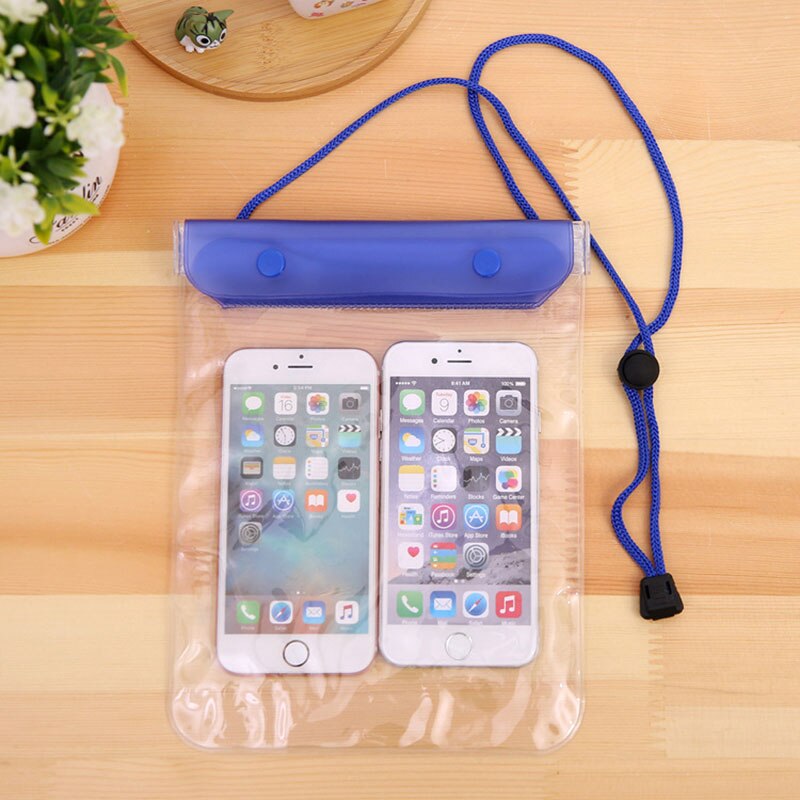 Large Universal Waterproof Swimming Phone Bag Pouch Case Underwater Dry Bag For Skiing Diving Hiking Cycling Outdoor Camping