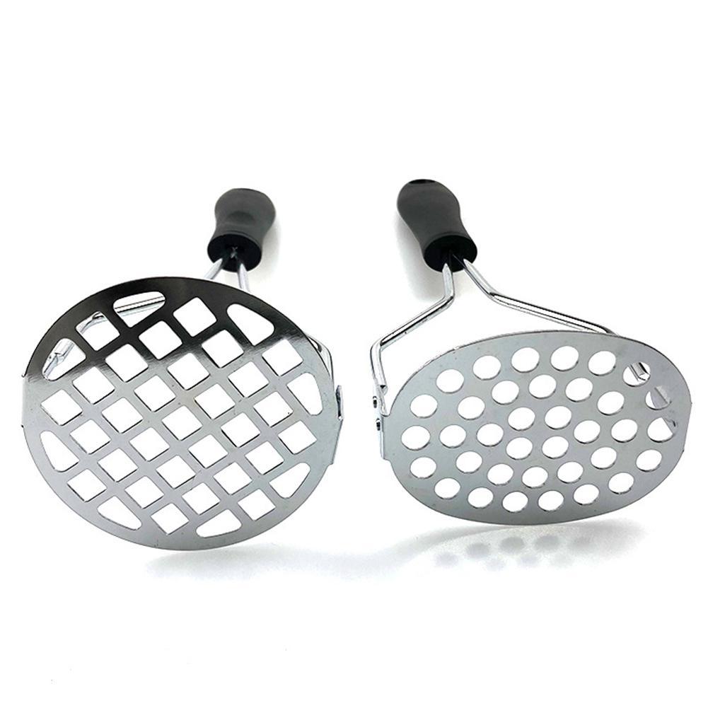 Prensa de Metal para cocina, triturador Manual de patatas y verduras, triturador de huevos de plátano y fruta