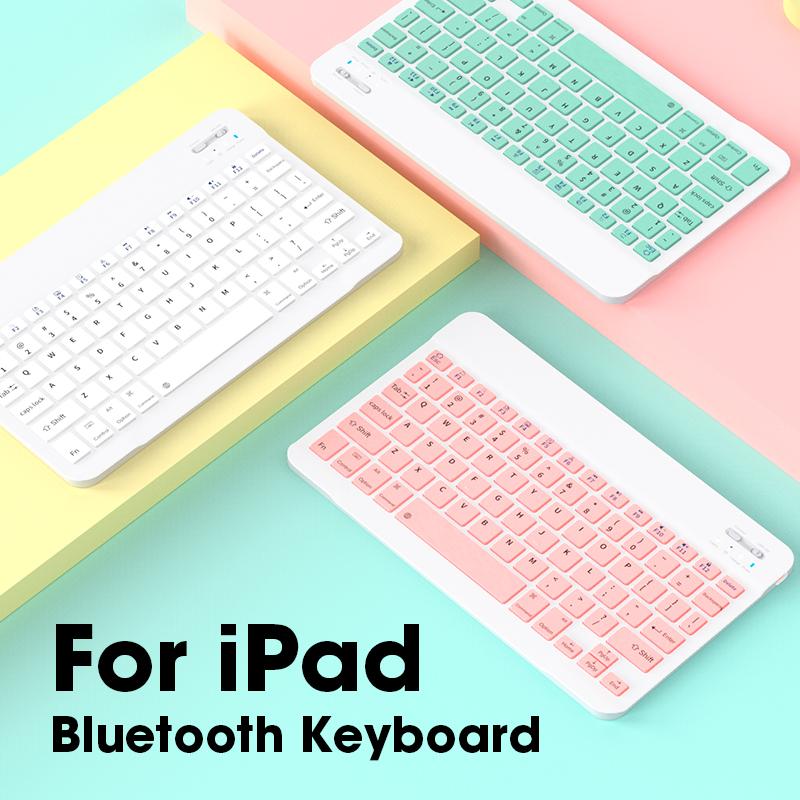 Bluetooth Keyboard For iPad Tablet Wireless Keyboard And Mouse Mini 60% Pink Keyboard Mouse Keycap Computer Office Mouse