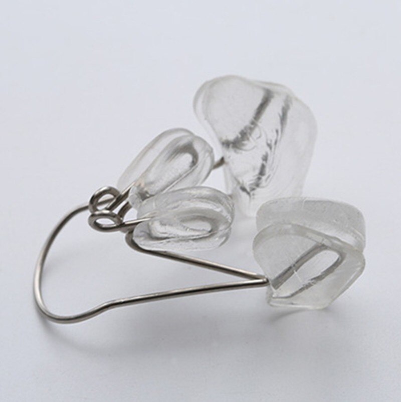 Shaping Lifting Nose Up Clip Beauty For Trouble Breathing Portable Nose Clips Beauty Tools: white nose clip