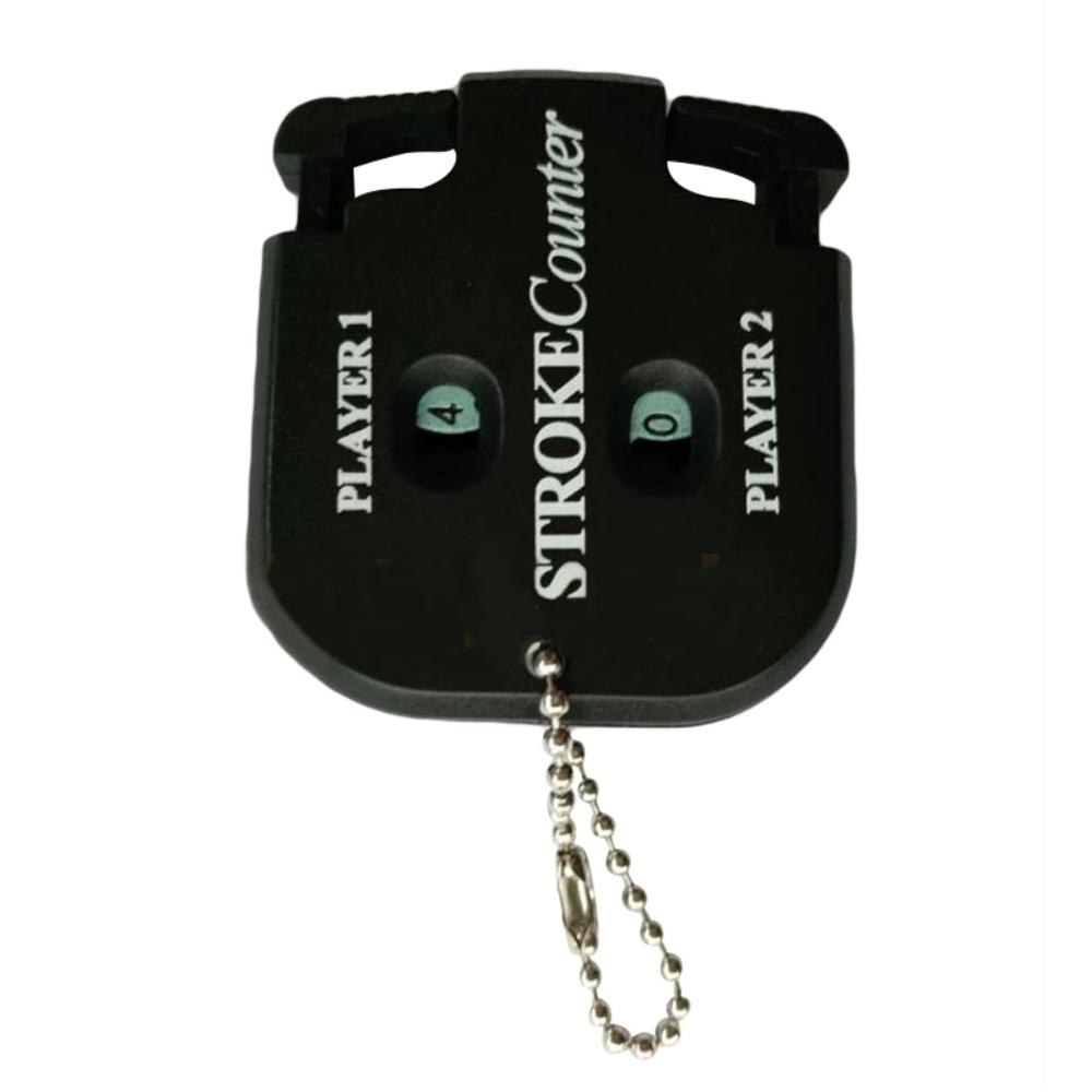 1 Pc Double Sides Score Counter Golf Stroke Shot without Key Chain Season