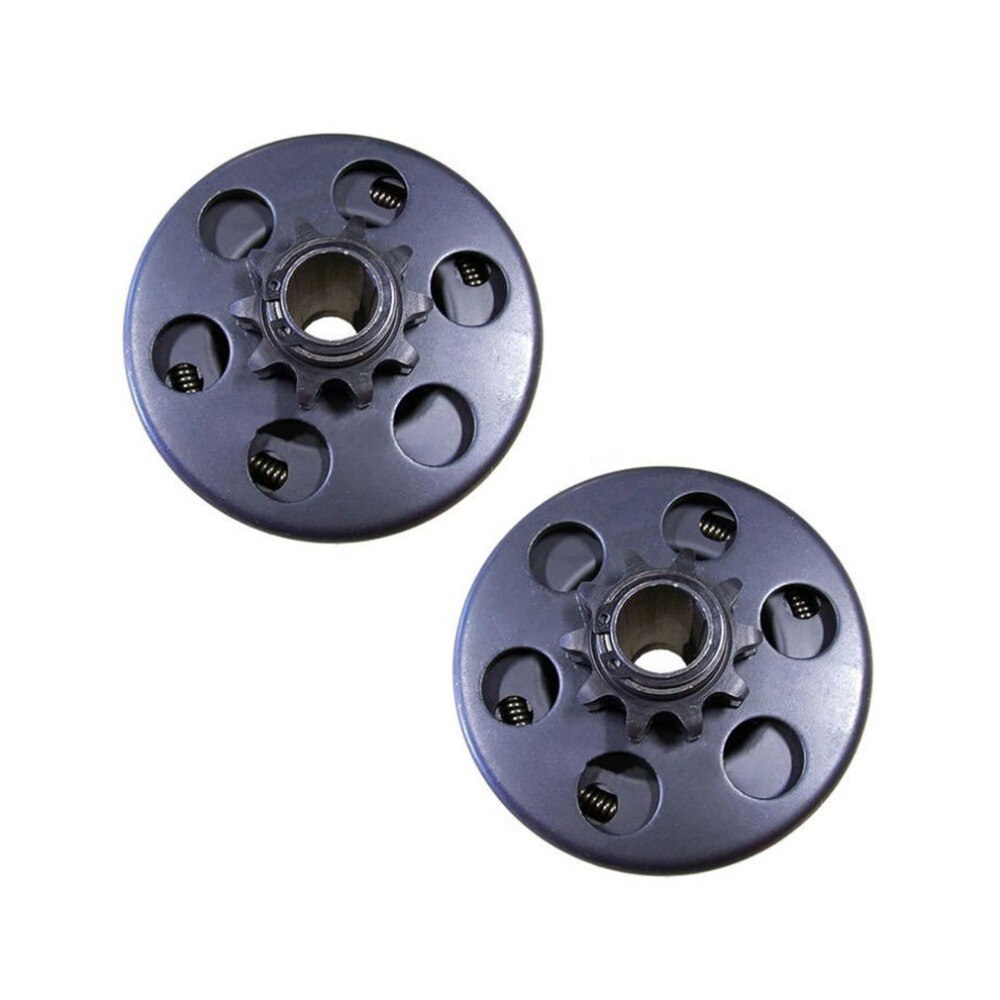 Embrague centrífugo de 3/4 pulgadas, 10 dientes con cadena de 40/41/420 Go Kart, piezas pequeñas de bicicleta de alta resistencia