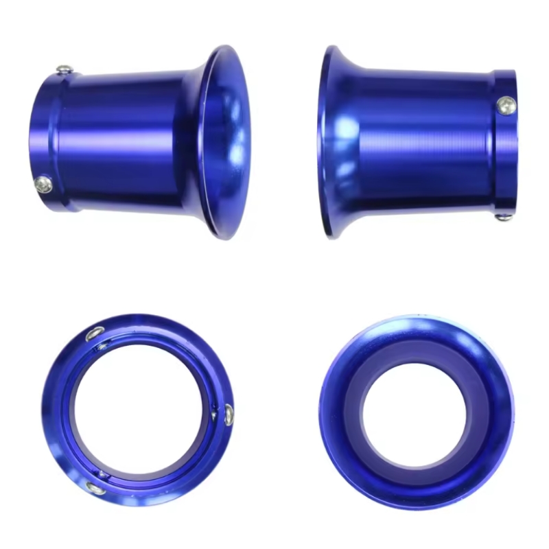 Filtro de aire Universal para carburador de motocicleta, 50mm/55mm, copa de viento para bocina, PE28 modificado, 30mm, PWK 21 24 26 28 30mm: Gris