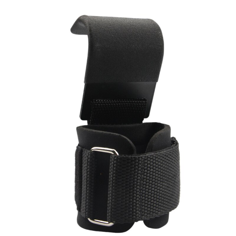 Fitness Gewicht Hebe Schwere Haken Mit Neopren Pad Fitnessstudio Handgelenk wickelt Beste Energie Gewicht Heben einstellen