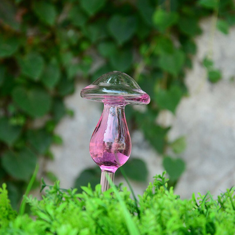 12 stilarter hus / have husplante automatisk selvvandingsglas fugl vandkande blomster planter dekorativ glasvanding