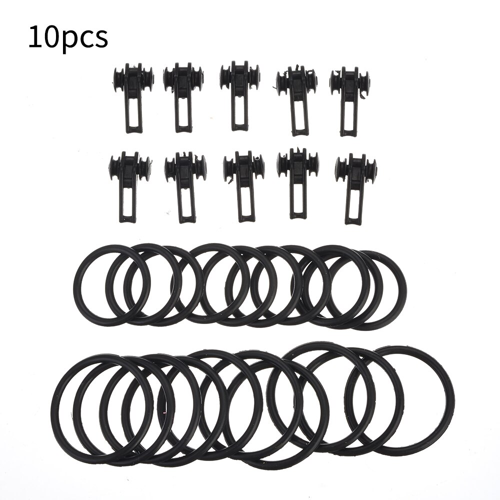 10Pcs/Bag Plastic Fishing Hook Keeper for Fishing Rod Pole Fishing Lures Bait Safety Holder Fishing Tackle: 02