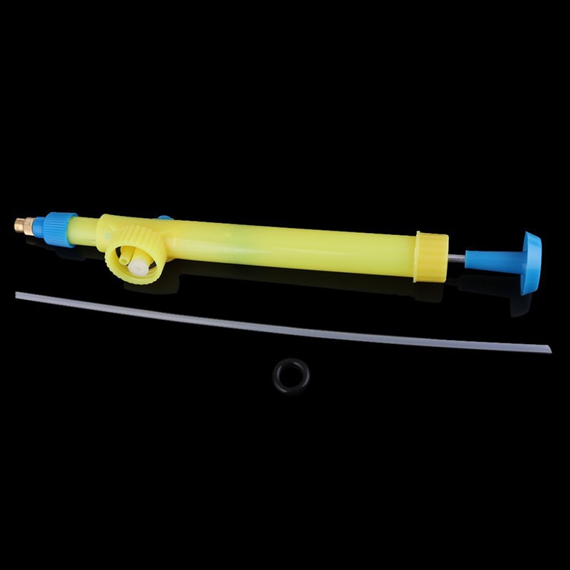 Draagbare flesgieter spuit handduw plastic sproeikop voor bloementuingereedschap